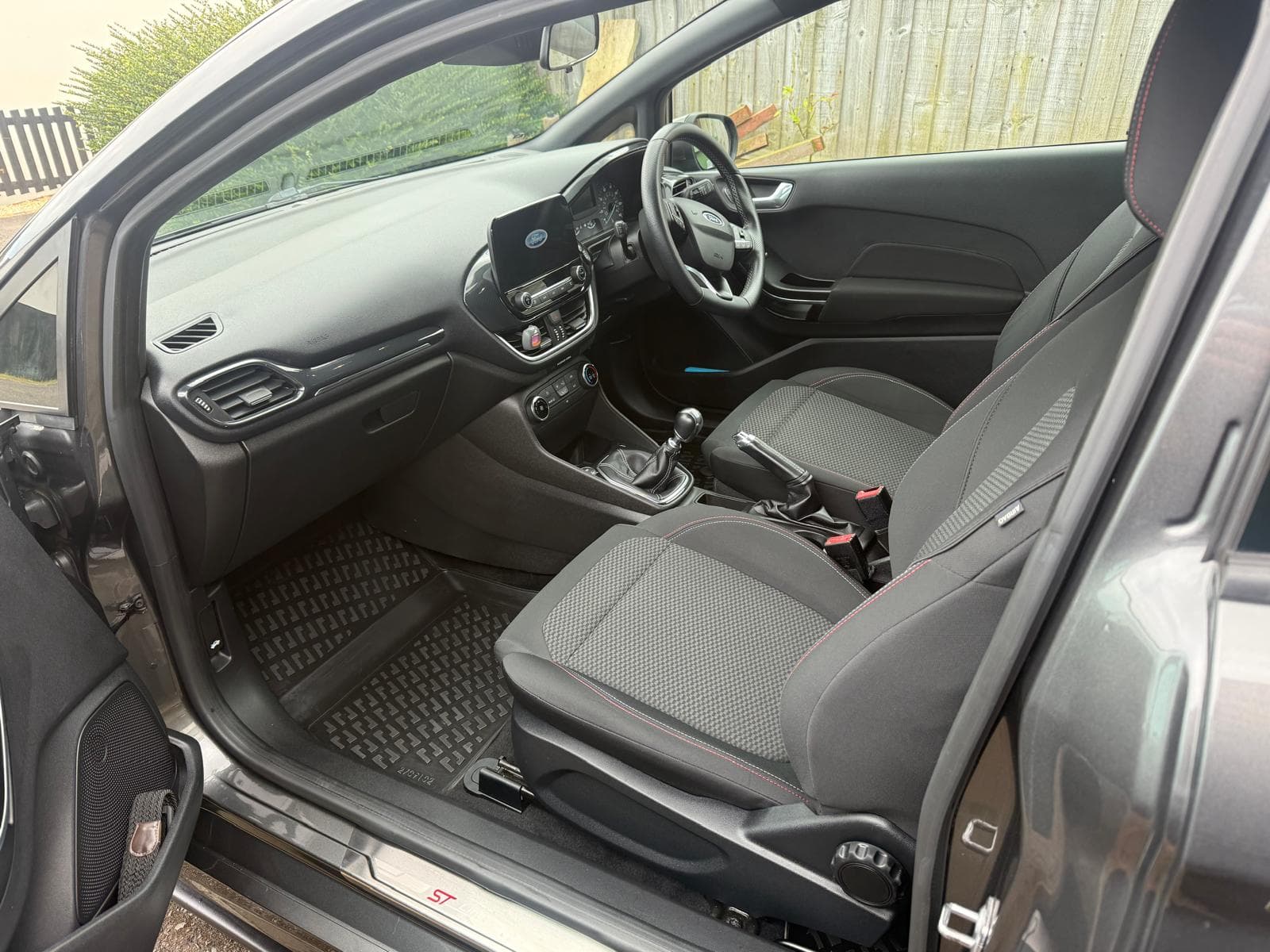 Ford car interior after a clean
